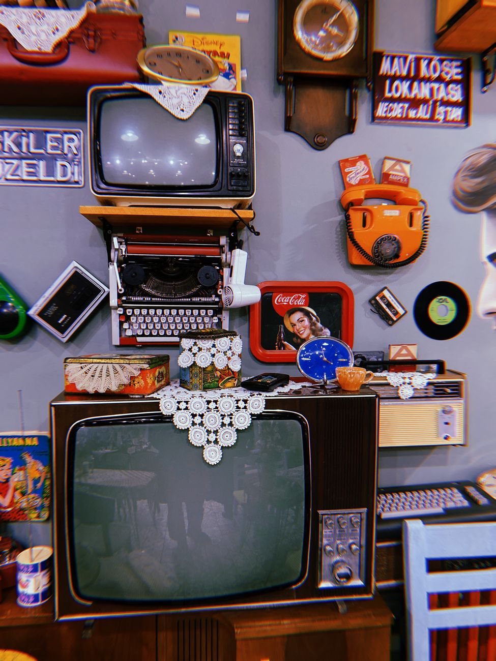 tvs typewriter and accessories